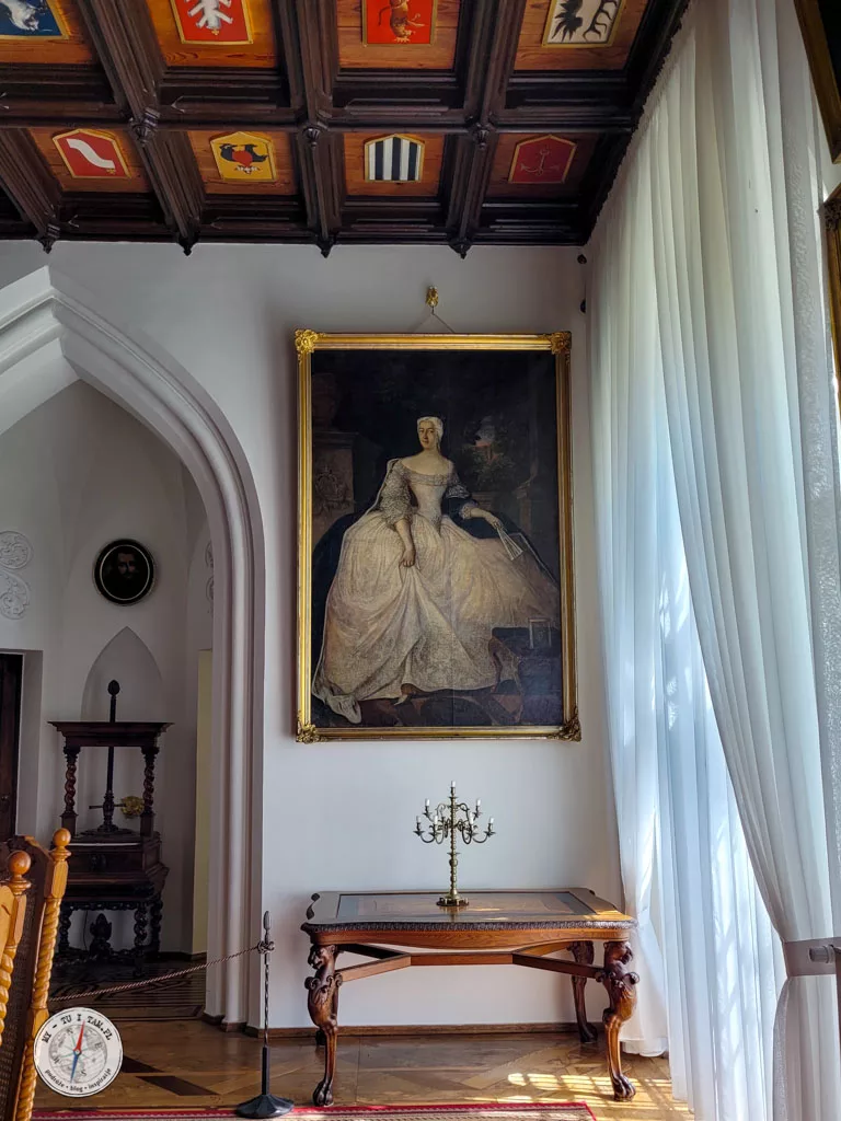 Zamek Kórnik Biała Dama